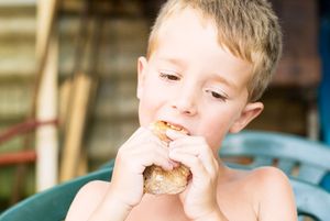 Consumo de jamón ibérico en los niños