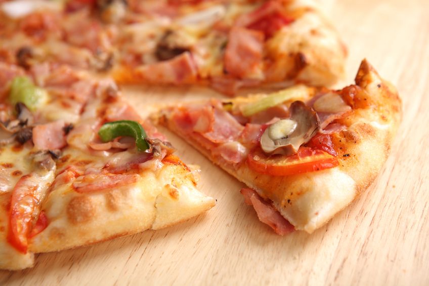La pizza con jamón ibérico te fascinará